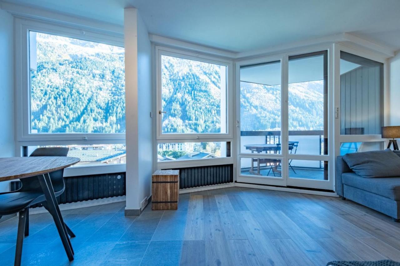 Charming Studio With Balcony And View In Chamonix Exterior foto