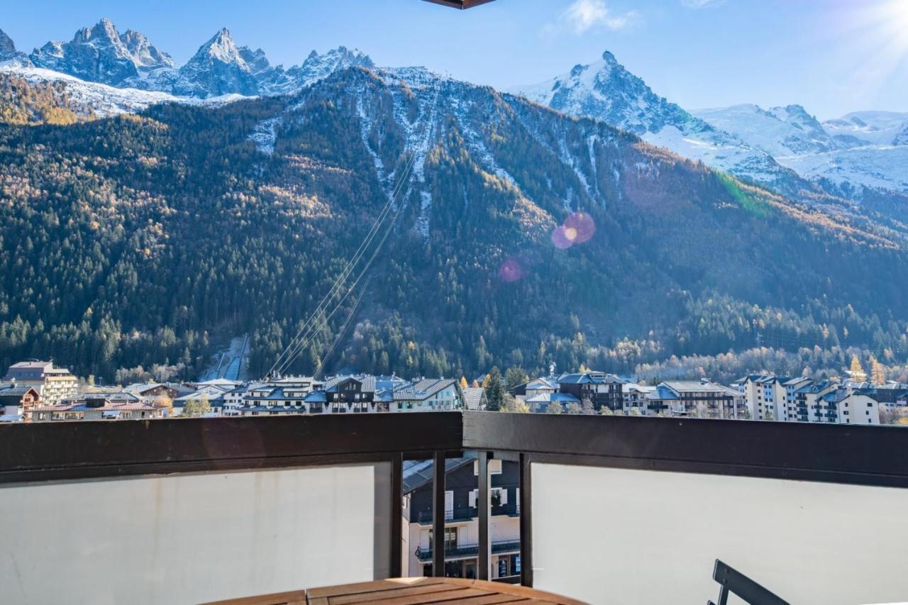 Charming Studio With Balcony And View In Chamonix Exterior foto